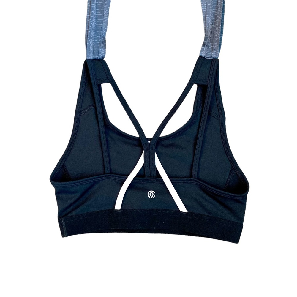 C9 Champion workout tank athletic tank top with attached black sports bra - Sz S - Picture 8 of 9